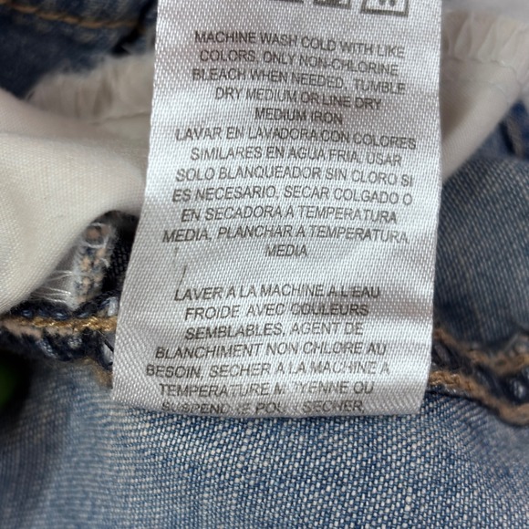 Wrangler Retro Denim Shirt Dress Medium New Long Sleeve Button Front Western - Picture 9 of 9